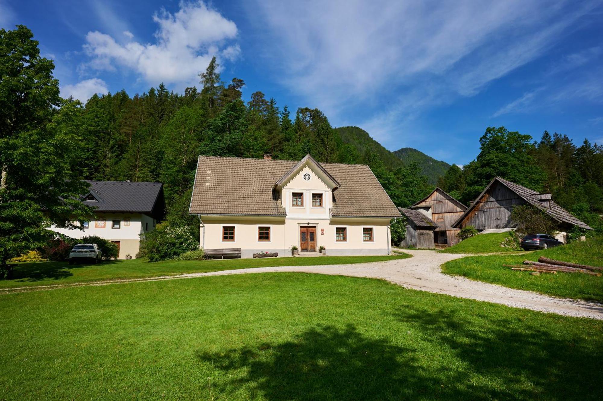 The Farmhouse Bevsek Osep Solcava Bagian luar foto
