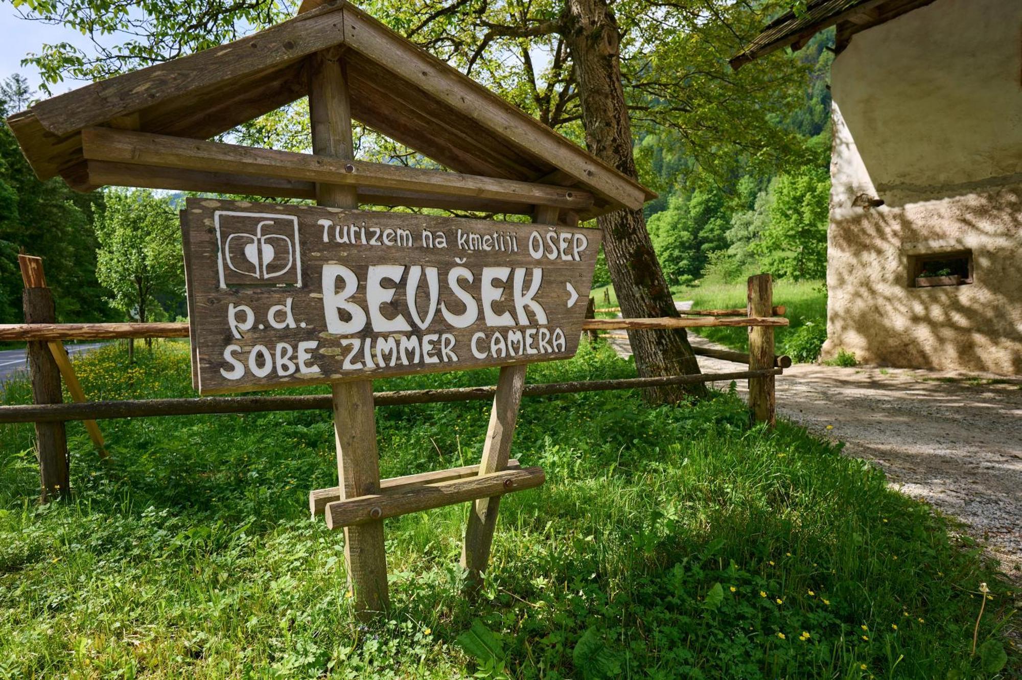 The Farmhouse Bevsek Osep Solcava Bagian luar foto