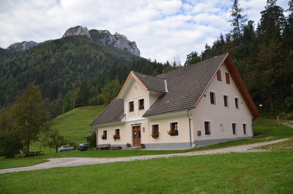 The Farmhouse Bevsek Osep Solcava Bagian luar foto